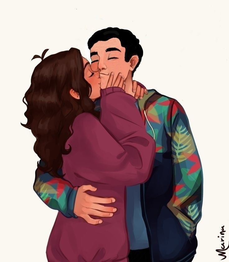 couple cartoon pictures for profile