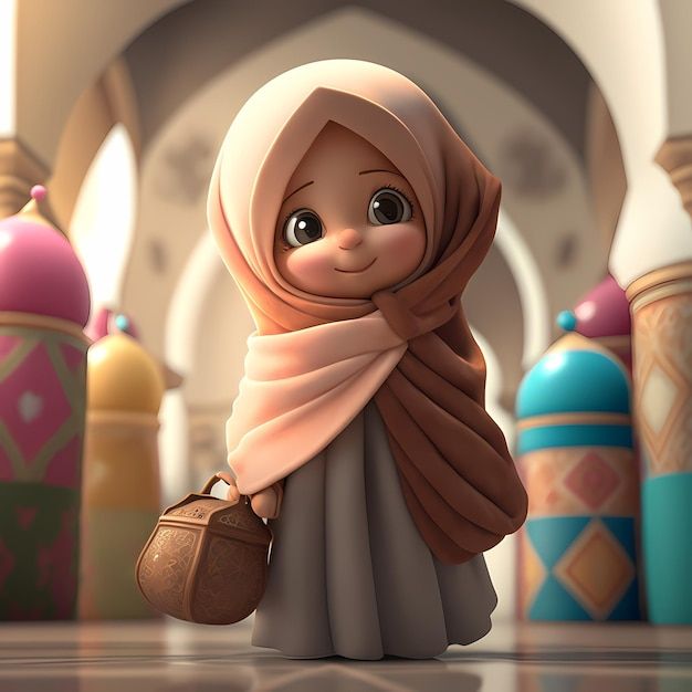 cute islamic dp