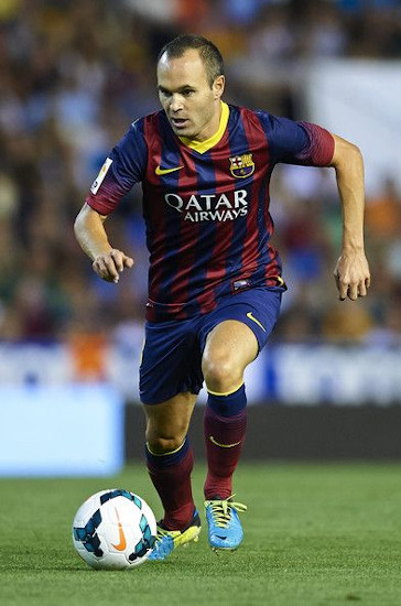 Andres Iniesta dp profile pictures for whatsapp facebook