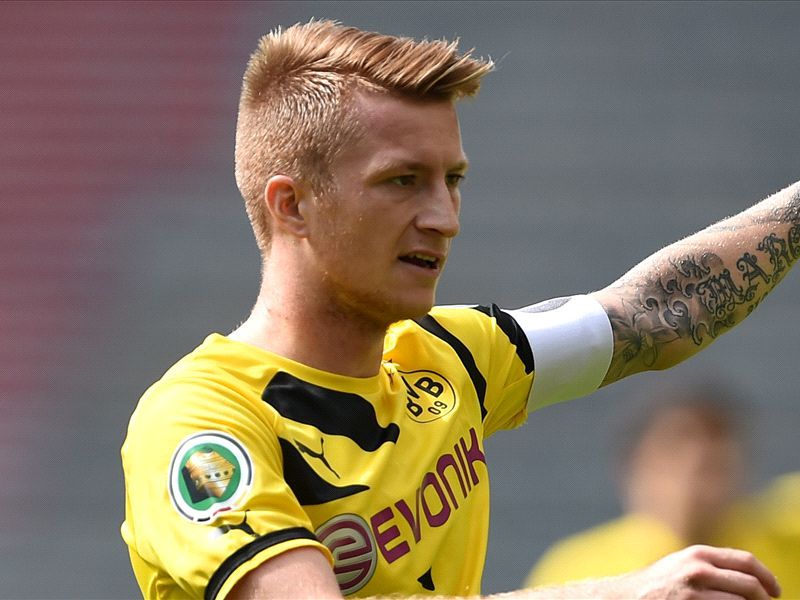 Borussia dortmunds team marco reus hires stock photography and images   Alamy