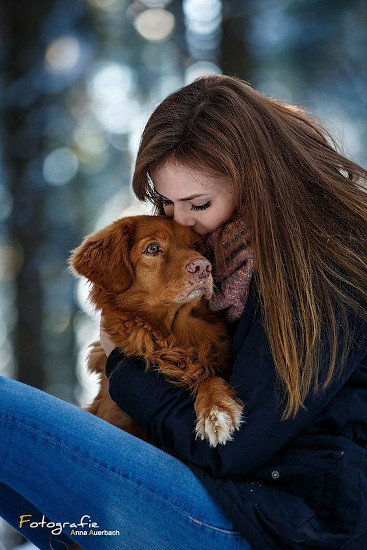 Girl with Dog profile pictures