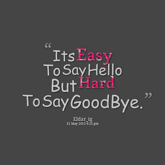 Good Bye Quotes
