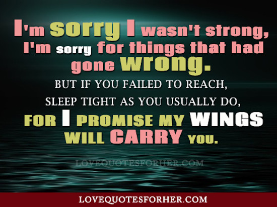 sorry quotes