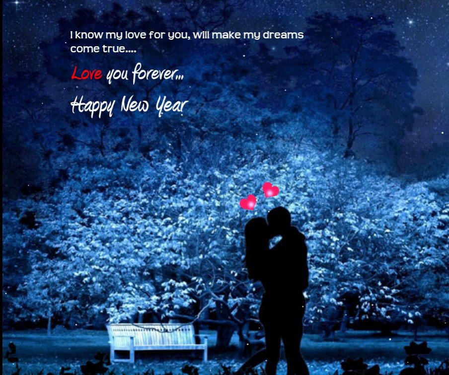 Romantic Newyear profile pictures