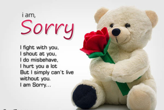 Sorry Status Quotes Short Messages for Whatsapp Facebook